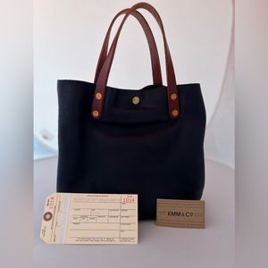 Brand new never worn KMM & Co Scratch and Dent Navy Kodiak mini tote